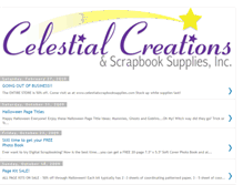 Tablet Screenshot of celestialscrapbooksupplies.blogspot.com