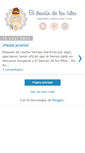 Mobile Screenshot of eldesvandeloshilos.blogspot.com