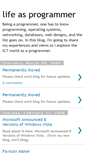Mobile Screenshot of lifeasprogrammer.blogspot.com