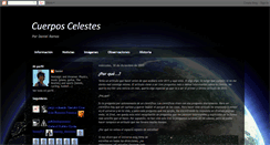 Desktop Screenshot of cuerpos--celestes.blogspot.com