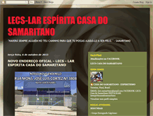 Tablet Screenshot of casadosamaritano.blogspot.com