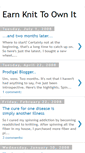 Mobile Screenshot of earnknittoownit.blogspot.com