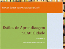 Tablet Screenshot of estilosdeaprendizagem-vol01.blogspot.com