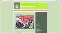 Desktop Screenshot of narutards-hideout.blogspot.com