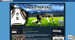 Desktop Screenshot of jugadaindividual.blogspot.com