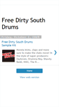 Mobile Screenshot of freedirtysouthdrumkits.blogspot.com