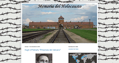 Desktop Screenshot of memoriadelholocausto.blogspot.com