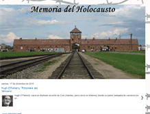 Tablet Screenshot of memoriadelholocausto.blogspot.com