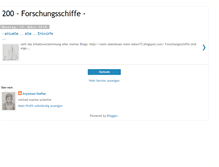Tablet Screenshot of forschungsschiffe.blogspot.com