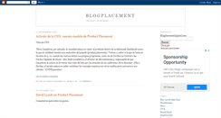 Desktop Screenshot of blogplacement.blogspot.com