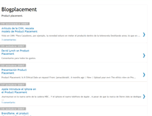 Tablet Screenshot of blogplacement.blogspot.com