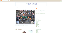 Desktop Screenshot of hamburgstyle.blogspot.com