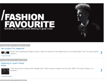 Tablet Screenshot of fashionfavourite.blogspot.com