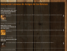 Tablet Screenshot of belenesenleon.blogspot.com