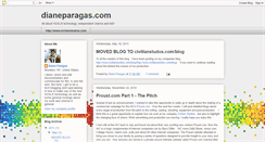 Desktop Screenshot of dianeparagas.blogspot.com
