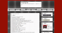 Desktop Screenshot of myrapz.blogspot.com