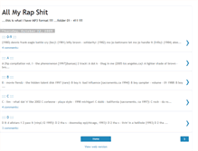 Tablet Screenshot of myrapz.blogspot.com