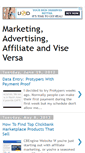 Mobile Screenshot of marketingadvertise.blogspot.com