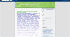 Desktop Screenshot of comunidadesvirtualescg.blogspot.com