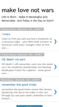 Mobile Screenshot of makelovenotwars.blogspot.com