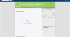Desktop Screenshot of masquemartes13.blogspot.com