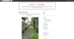 Desktop Screenshot of lightandvictory.blogspot.com