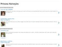 Tablet Screenshot of princess-hairstyles.blogspot.com