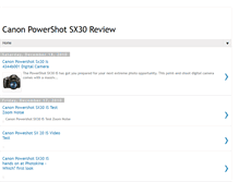 Tablet Screenshot of canonpowershotsx30.blogspot.com