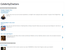 Tablet Screenshot of celebritychatters.blogspot.com