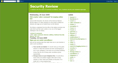 Desktop Screenshot of london-security-review.blogspot.com