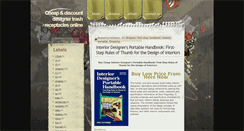 Desktop Screenshot of designertrashreceptacles.blogspot.com