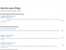 Tablet Screenshot of macetesparablog.blogspot.com