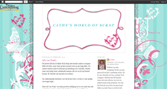 Desktop Screenshot of cathysworldofscrap.blogspot.com