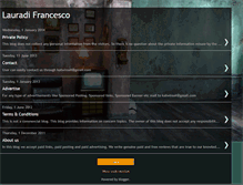 Tablet Screenshot of lauradifrancesco.blogspot.com