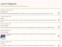 Tablet Screenshot of annesoriginals.blogspot.com