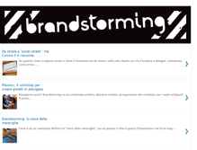 Tablet Screenshot of brand-storming.blogspot.com