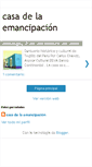 Mobile Screenshot of casadelaemancipacion.blogspot.com