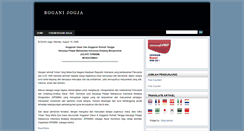 Desktop Screenshot of boganijogja.blogspot.com