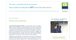 Desktop Screenshot of k2kemocionando-novedades.blogspot.com