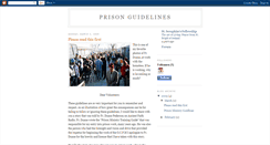 Desktop Screenshot of prison-guidelines.blogspot.com