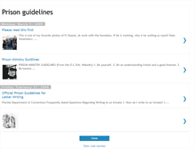 Tablet Screenshot of prison-guidelines.blogspot.com