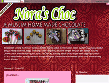 Tablet Screenshot of noraschoc.blogspot.com