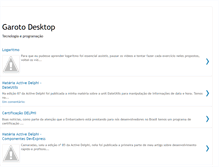 Tablet Screenshot of garotodesktop.blogspot.com