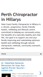 Mobile Screenshot of hillaryschiropractors.blogspot.com