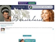 Tablet Screenshot of bridaldentist.blogspot.com