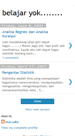 Mobile Screenshot of belajar-statistik.blogspot.com