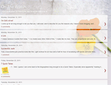 Tablet Screenshot of onthewatchforit.blogspot.com