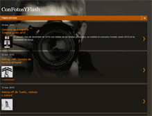 Tablet Screenshot of confotosyflash.blogspot.com