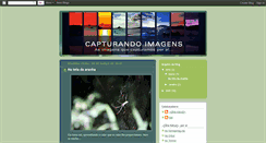 Desktop Screenshot of capturandoimagens.blogspot.com