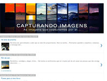 Tablet Screenshot of capturandoimagens.blogspot.com